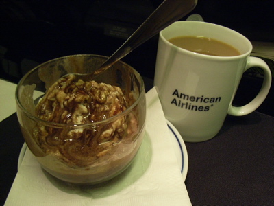 Dessert - Hot Fudge Sundae with Pecans